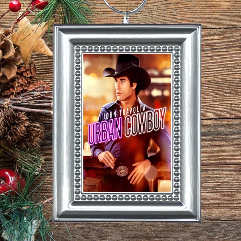 Urban Cowboy John Travolta Movie Memorabilia‎ Christmas Tree Ornament